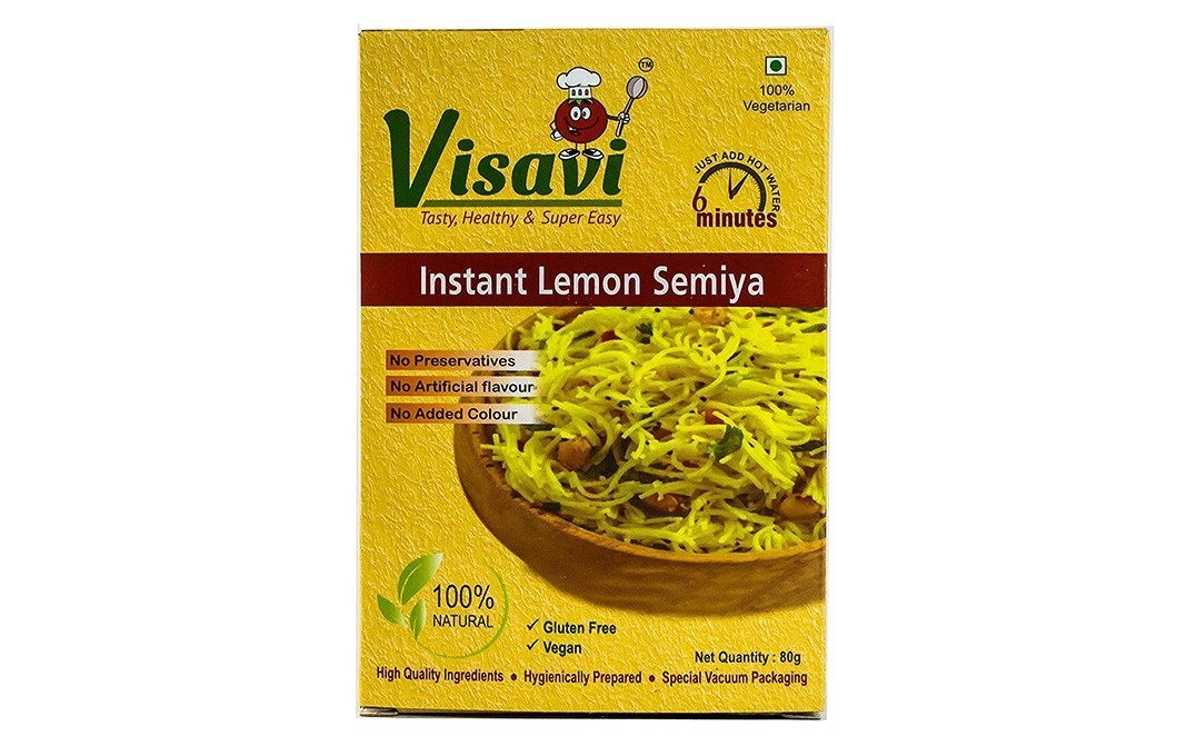 Visavi Instant Lemon semiya    Box  80 grams